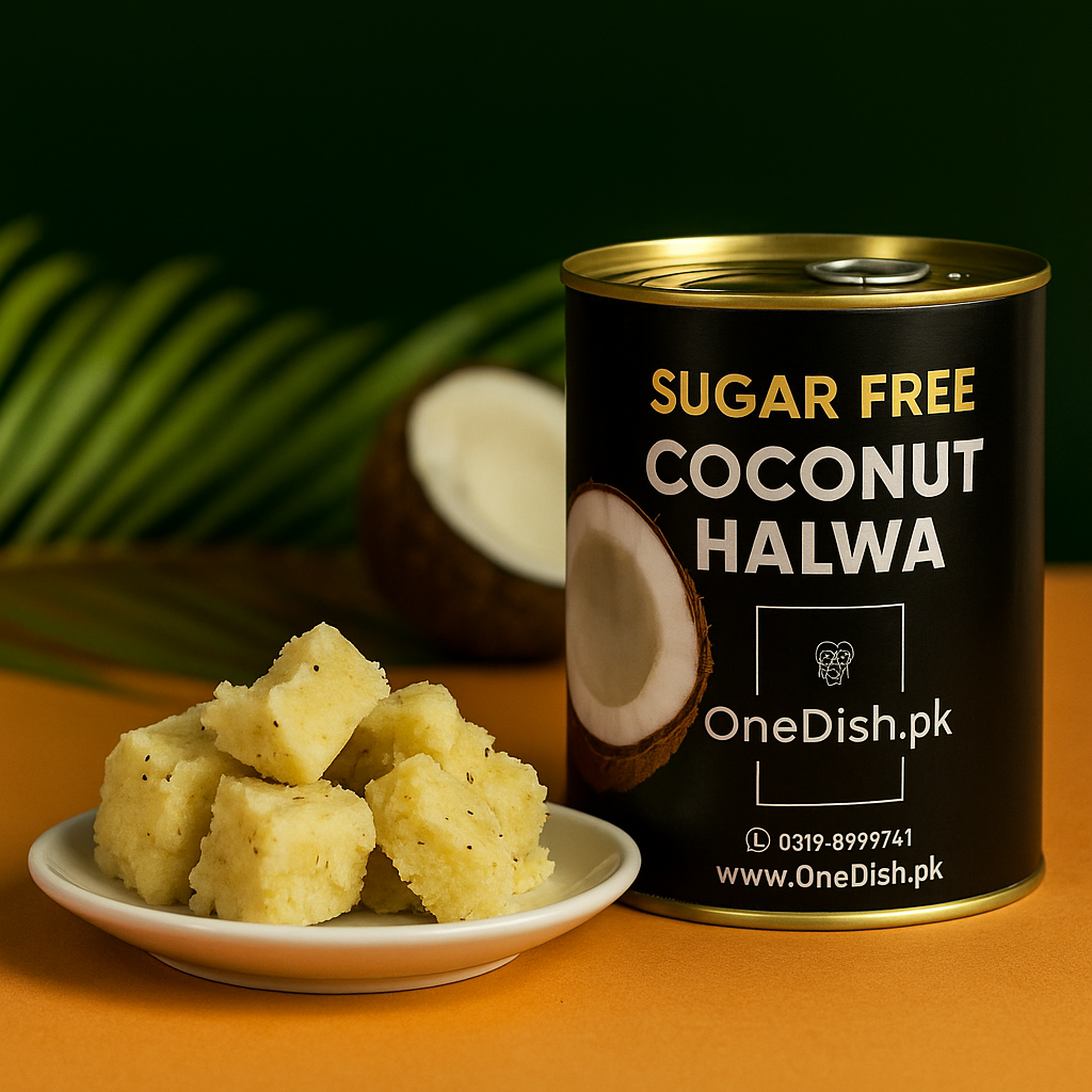 (Sugar free) Coconut Halwa Tin