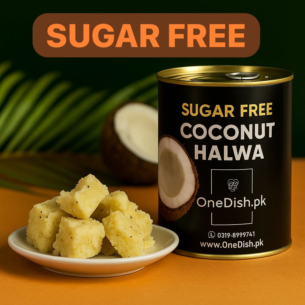 (Sugar free) Coconut Halwa Tin