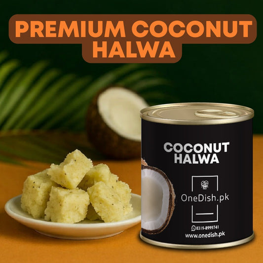 Coconut Halwa Tin Pack (1.6 Pound) Single